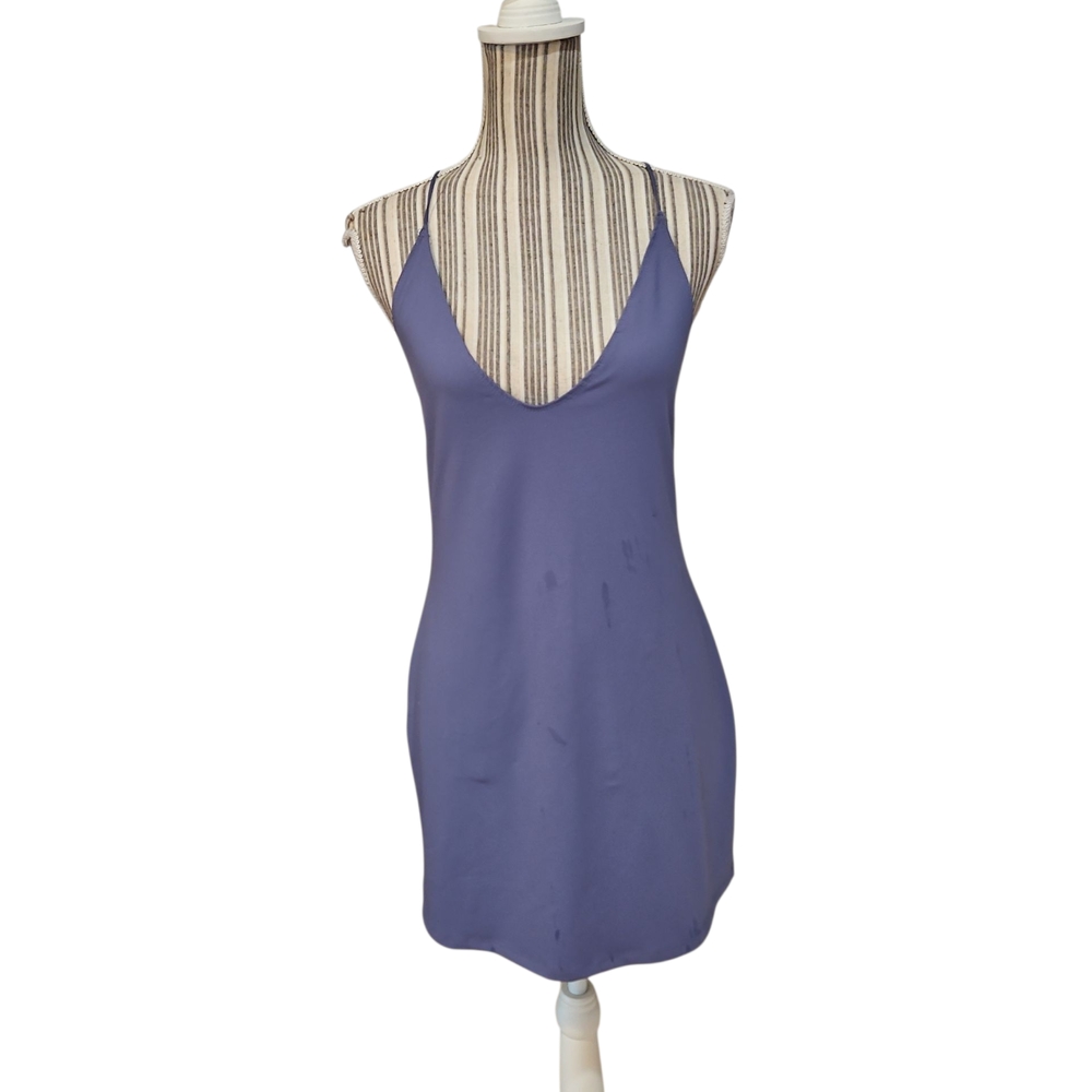Purple Sleeveless Dress